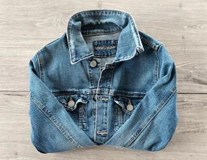 Vintage Hudson Girls Denim Jacket Size Small Made In USA Old School Rock N Roll - Picture 1 of 12
