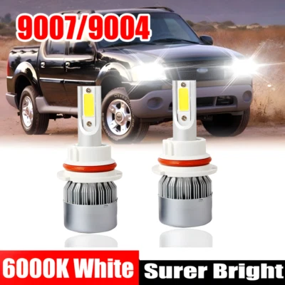 9007 for Ford Explorer 1996-2001 Ranger 1997-2005 HB5 COB LED Headlight Bulb Kit - Image 1 of 4