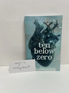 Ten Below Zero by Whitney Barbetti Dark & Disturbed Edition Signed Book Plate - Picture 1 of 5