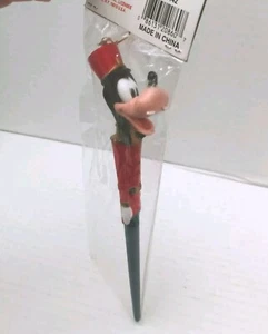 Kurt Adler Disney Goofy Toy Soldier Vintage Christmas Ornament Santas World NIP - Picture 1 of 8