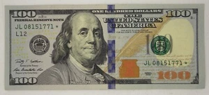 2009 $100 STAR ✯ FRN - San Fran FRB JL08151771* - Lightly Circulated Condition - Picture 1 of 6