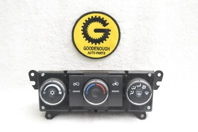 Pontiac 2007-2009 calentador de torrent aire acondicionado temperatura HVAC interruptor de control de clima OEM Foto 1 de 4