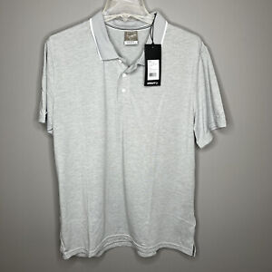 Craft ITZ  Mens Polo T Shirt Gray Classic  Size XL 1902643
