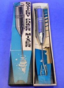 Retro Mid Century batteriebetriebener Handmixer mit Box - Bild 1 von 7
