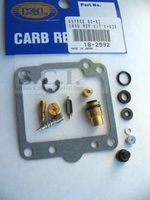 KITS DE REPARO DE RECONSTRUÇÃO DE CARBURADOR SUZUKI GS750 K&L 1980 1981 1982 1983 CONJUNTO DE 4  - Imagem 1 de 4