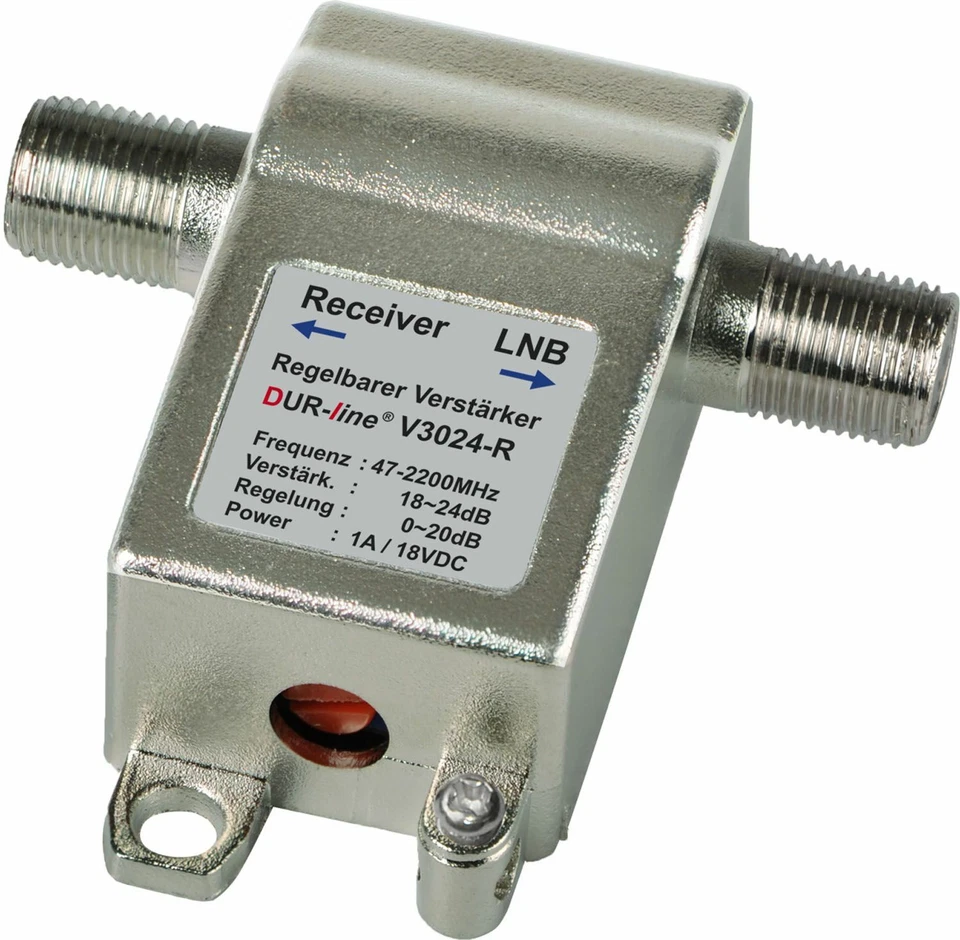 DUR-line V3024-R Mini Regelbarer Inline Verstärker