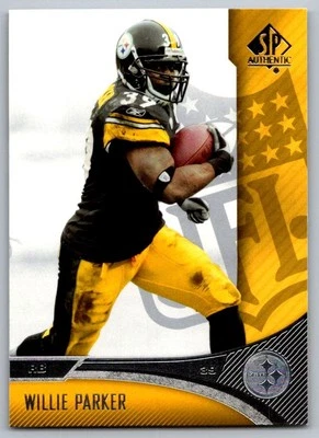 2006 SP Authentic Willie Parker Pittsburgh Steelers #68 - Image 1 of 2