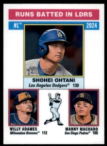 2025 Topps Heritage #195 Manny Machado Willy Adames Shohei Ohtani Chrome - Picture 1 of 2