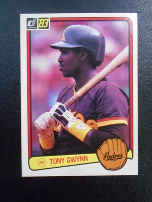 Donruss 1983 - Tony Gwynn #598 (RC) swtwtrfan daños pesados arañazos Foto 1 de 2