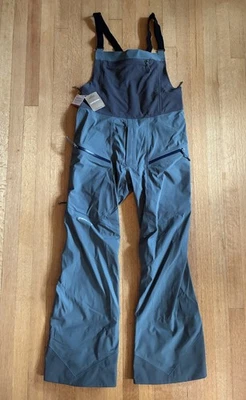 Baberos de esquí Patagonia Snowdrifter para hombre talla pequeña verde nuevo nuevos Foto 1 de 4