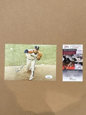 Nolan Ryan 5x7  Autographed Photo - Authenticated by JSA - Image 1 of 3