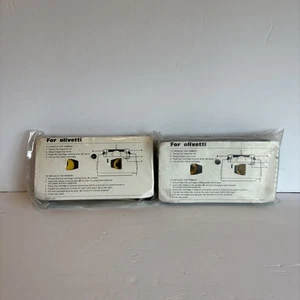 Cartuccia cassetta nastro macchina da scrivere Olivetti Lexicart vintage nuova - Foto 1 di 5