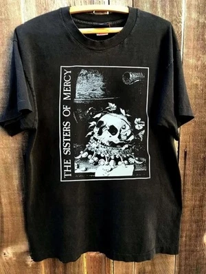 Camiseta The Sisters Of Mercy Años 90 Estilo Retro Negra Unisex Hombres Mujeres S-5XL Foto 1 de 2