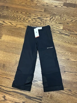 Spyder Boys Action Pants Ski Snowboarding Winter Pants Snow Black Size 10 NWT - Image 1 of 4