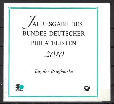 Confederazione 2819 in edizione annuale del BDPh 2010 Giornata del francobollo (003) - Immagine 1 di 2