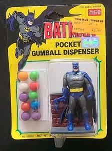 Batman Pocket Kaugummispender Neu Vintage 1992 Craft House - Bild 1 von 7