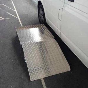 Wheelchair transfer ramp,Ramp + Collapsible Platform, car to wheelchair transfer - Picture 1 of 1