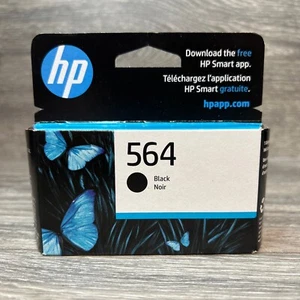 Genuine HP 564 Standard Yield Black Ink Cartridge (CB316WN#140) 03/26 - Picture 1 of 5