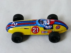Coche Carreras Car F1 #21 Fabricado en Japón De Chapa de Metal Tintoy 14,5 CM - Imagen 1 de 8