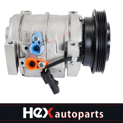 Compresor de aire acondicionado con embrague para Chrysler Pt Cruiser 2001-2009 2,4 L Foto 1 de 3