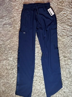 Ti Scrubs Women's S Small Navy  Antimicrobial Scrub Botton - Image 1 of 3