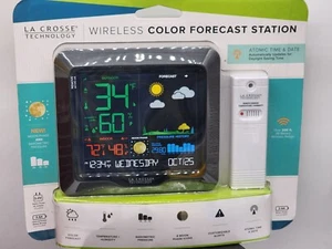 La Crosse Technology S84107 Color Forecast Station SEALED Brand New - Picture 1 of 3