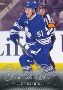 2011-12 Upper Deck CANVAS #114 JAKE GARDINER - YOUNG GUNS - Maple Leafs - Picture 1 of 1