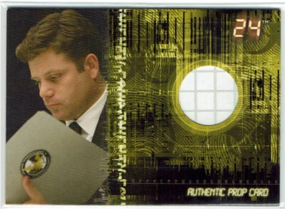 24 Season 5 Artbox Prop Relic Card P2 CTU Folder #***/165 - Image 1 of 3