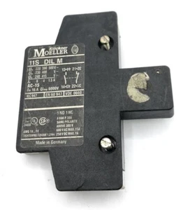 Klockner Moeller 11S DIL M Schütz Hilfskontakt Blockmodul 11SDILM - Bild 1 von 3
