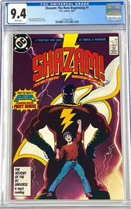 Shazam The New Beginning #1 1987 CGC 9.4 DC Comics weiße Seiten - Bild 1 von 5