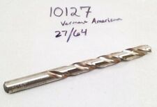 10127 Vermont American 27/64 Jobber Drill Bit 10127 -Qty. 1 piece Free Shipping 