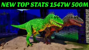 🔥ARK Survival Ascended PvE PC/XBOX/PS5 Carcharodontosaurus 500m (carcha)🔥 ASA - Picture 1 of 19