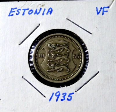 1935  ESTONIA 20 Senti World Estonia Coin - Image 1 of 3