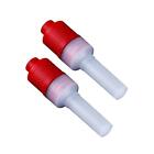 2 Pieces Tire Valve Cap Light LED Bike Wheel Light for Front and Rear Wheel