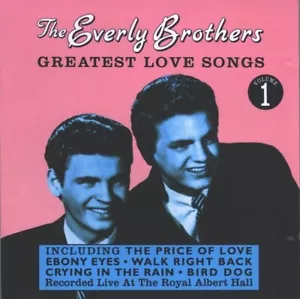 Greatest Love Songs de The Everly Brothers - Perfecto Día de San Valentín - CD con inse - Imagen 1 de 2