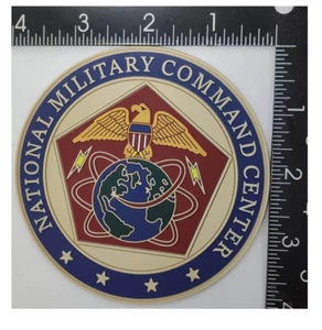 NATIONALE MILITÄR KOMMANDOZENTRALE PVC PATCH MIT KLETTVERSCHLUSS - Bild 1 von 1
