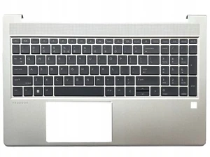 PALMREST + KEYBOARD HP PROBOOK 450 455 G8 650 655 G8 BACKLIT ORIGINAL US - Bild 1 von 4