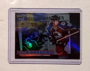 1998-99 Topps Hockey Local Legends Peter Forsberg Card (#L1) - Picture 1 of 2
