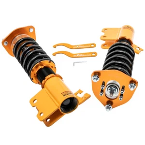2x combinés filetés Suspension Kit reglable coilover for Nissan S13 180SX 89- - Picture 1 of 12