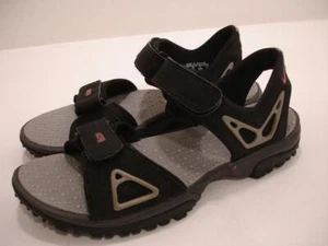 Women's 9 M Nike ACG Deschutz Sandals Black Hiking Adjustable All-Trac 2001 Vtg - Picture 1 of 15