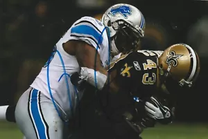 Stephen Tulloch signed 4x6 photo autograph Detroit Lions - Picture 1 of 1