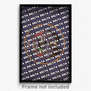 Delta Utah Poster (UT City Souvenir 11x17 Stadtdruck) - Bild 1 von 1