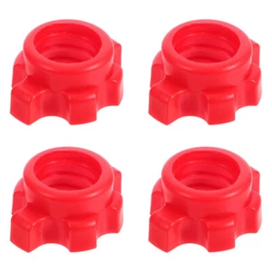 4 Pcs Dumbbell Bar Nut Accessories Work Miss Barbell Locking Nuts Collar Screw - Picture 1 of 21