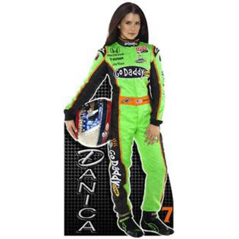 DANICA PATRICK #7 NASCAR Auto Racing CARDBOARD CUTOUT Standup Standee Poster Cover
