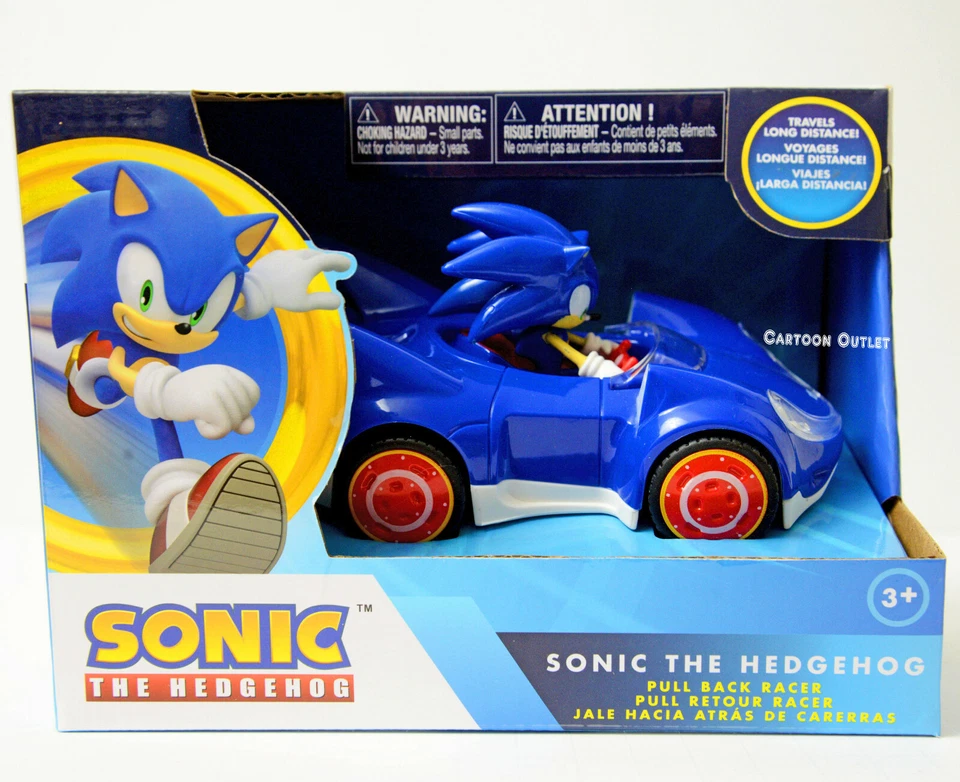 2019 Sega Sonic The Hedgehog Pull Back Racer NKOK