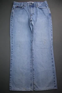 Botas de mezclilla vintage 2002 para mujer Tommy Hilfiger bandera novio talla 4 (30x27) - Imagen 1 de 12