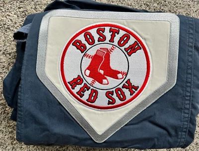 Pottery Barn Teen MLB Red Sox Patch Cargo Pocket *TWIN* Duvet Cover & Sham SET - Image 1 of 2