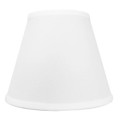 5x10x8 White Hardback Empire Lampshade CLIP ON - Image 1 of 4