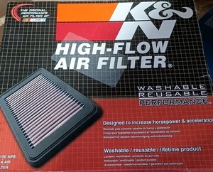 K&N Air Filter 33-2304 Washable & Reusable - Picture 1 of 3