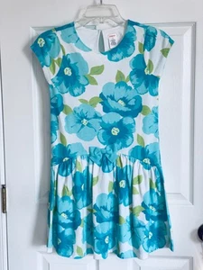 Gymboree Girls 'Spring Dressy' Cotton Flower Knee Length Dress NWT - Picture 1 of 5